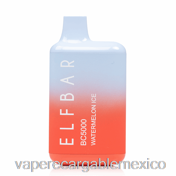 Vape Recargable Bc5000 0% Cero Nicotina Desechable Sandía Hielo